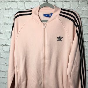 baby pink adidas jacket